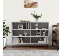 vidaXL Buffet gris béton 103,5x35x70 cm bois d'ingénierie 827112