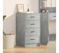 vidaXL Sideboard gris béton 40 x 41 x 75 cm Bois composite