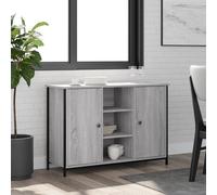 vidaXL Sideboard Gris Sonoma 100x35x70 cm Bois composite
