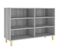 vidaXL Sideboard Gris Sonoma 103,5x35x70 cm Matériau dérivé du bois