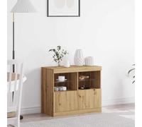 vidaXL Sideboard Marron 81 x 37 x 67 cm Bois composite