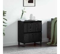 vidaXL Sideboard Noir 60 x 35 x 70 cm Bois composite