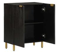 vidaXL Sideboard Noir 60x33x75 cm Bois composite