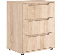vidaXL Sideboard VISNES Chêne Sonoma 60x40x73 cm Matériau dérivé du bois