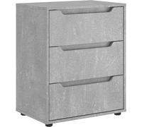 vidaXL Sideboard VISNES gris béton 60x40x73 cm Bois composite