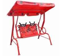 vidaXL Siège de balançoire pour enfants 41840 Rouge
