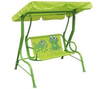 vidaXL Siège de balançoire pour enfants vert