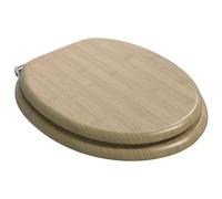 vidaXL Siège de toilette 2 pcs Couleur bambou clair 44 x 38 cm