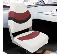 Vidaxl Siège Pour Bateau Avec Dossier Haut Pliable 44x38x55 Cm