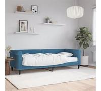 vidaXL Slaapbank met matras 80x200 cm fluweel blauw3197739 Bleu G