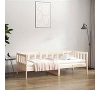 vidaXL Lit de jour 814684 – 80 x 200 cm Bois de pin massif
