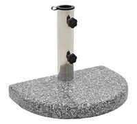 Socle de Parasol Noir 40x28x4cm Granite Base Support Pied Porte-parasol vidaXL