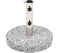 Vidaxl Socle De Parasol Granite Rond 20 Kg