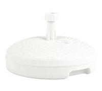 Socle de Parasol Rempli de Sable d'Eau 20 L Marron Plastique Rotin Base vidaXL