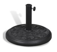 vidaXL Socle de parasol rond Résine