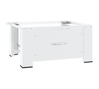 vidaXL Socle pour machine à laver 50448 avec tiroir – Blanc