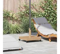 Vidaxl Socles De Parasol D'extérieur Bois Clair 45 X 45 X 32 Cm