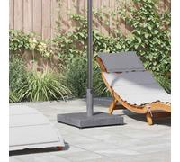 Vidaxl Socles De Parasol D'extérieur Bois Foncé 45 X 45 X 31.5 Cm