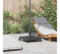 Vidaxl Socles De Parasol D'extérieur Gris Foncé 45 X 45 X 32 Cm
