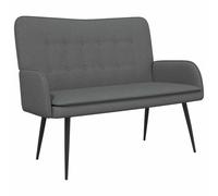 Sofa 2 places tissu Canapé Sièges modernes Canapé Amoureux Contemporain vidaXL v