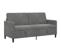 vidaXL Sofa avec Rangement Gris foncé 172 x 78 x 87 cm Polyester,