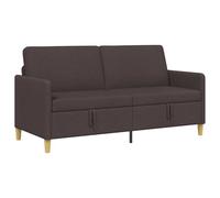 vidaXL Sofa avec Rangement Marron foncé 172 x 78 x 87 cm Polyester,