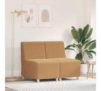 Vidaxl Sofa Chiar 2 Pcs Beige 55 X 74 X 82 Cm Tissu En Velours Côtelé