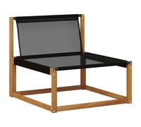 vidaXL Sofa de milieu extérieur Bois d'Acacia Massif Naturel