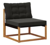 vidaXL Sofa de milieu extérieur Bois d'Acacia Massif Naturel