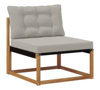 vidaXL Sofa de milieu extérieur Bois d'Acacia Massif Naturel