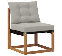 vidaXL Sofa de milieu extérieur Bois d'Acacia Massif Naturel