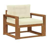 vidaXL Sofa de milieu extérieur Bois d'Acacia Massif Naturel