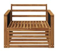 vidaXL Sofa de milieu extérieur Naturel