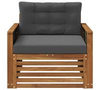 vidaXL Sofa de milieu extérieur Naturel