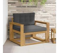 vidaXL Sofa de milieu extérieur Polyester Blanc