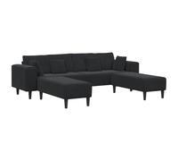 vidaXL Sofa en Velours - Mobilier Moderne pour Le Salon - Solution contemporaine - Canapé Urbain au Design Minimaliste