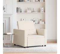 Vidaxl Sofa-Lit Convertible En Lin 3-En-1