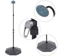 vidaXL Solar douche 20 L aluminium HDPE91230 Noir G