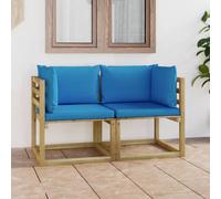 Vidaxl Sommier À Lattes De Lit Avec Matelas Gris Clair 140x190cm Tissu Gris