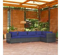 Vidaxl Sommier À Lattes De Lit Avec Matelas Gris Clair 140x190cm Tissu Gris