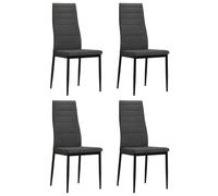 vidaXL Sommier à lattes de lit avec matelas noir 120x190 cm similicuir