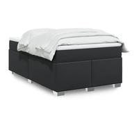 vidaXL Sommier à lattes de lit matelas Noir 120x200 cm Similicuir, lit, lit à plate-forme, lit à panneaux, meuble de chambre 3285205