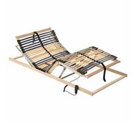 vidaXL Sommier à lattes électrique 321826 – 42 lattes, 7 zones, 70x200 cm, sans matelas