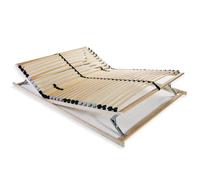 vidaXL Sommier à lattes avec 28 lattes, 7 zones – 140 x 200 cm