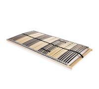vidaXL Sommier à lattes 7 zones – 42 lattes – 140 x 200 cm