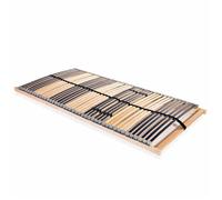vidaXL Sommier à lattes 7 zones – 42 lattes – 140 x 200 cm