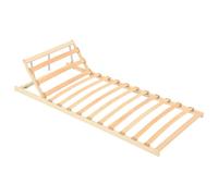 Vidaxl Sommier À Lattes Sans Matelas Tête De Lit Réglable 80x200 Cm Multicolore