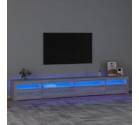 Vidaxl Sommier Tapissier Avec Matelas Et Led Bleu 100x200 Cm Tissu Multicolore