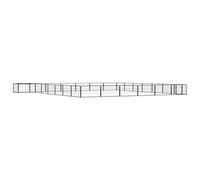 vidaXL Sommier tapissier et matelas et LED Gris foncé 90x200cm Velours