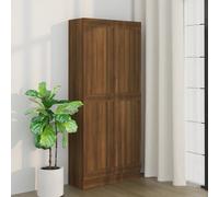 Vidaxl Sommier Tapissier Matelas Et Led Marron Foncé 140x200 Cm Tissu Multicolore